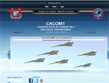 Tablet Screenshot of cacom1.mil.co